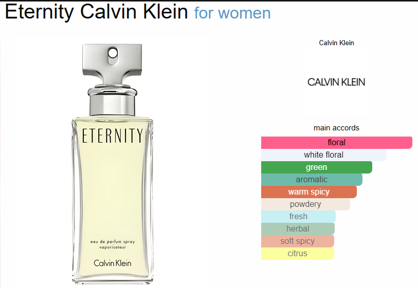 Calvin Klein Eternity for Women EDP – 100ml - Image 2