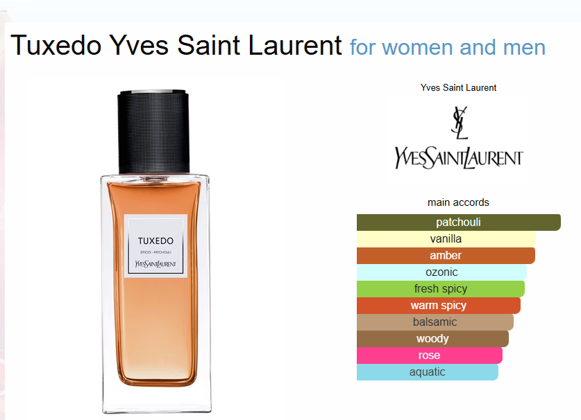 Yves Saint Laurent Tuxedo Eau de Parfum – 125ml - Image 2