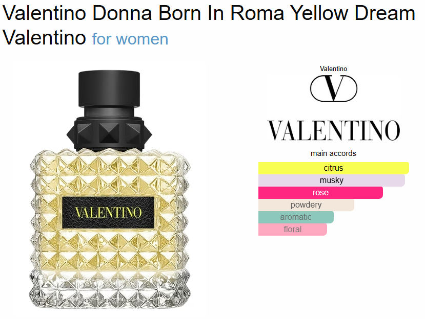 Valentino Donna Born in Roma Yellow Dream Eau de Parfum – 100ml - Image 2