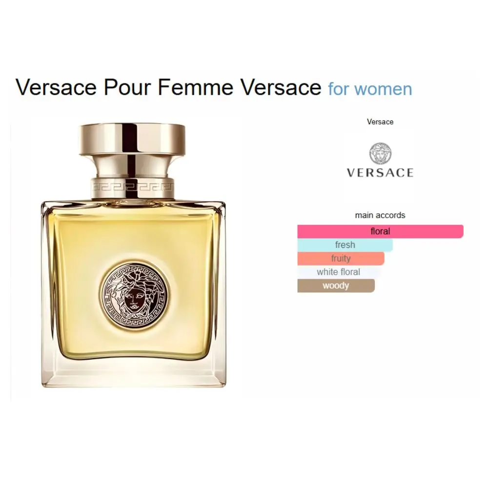 Versace Pour Femme EDP– 100ml - Image 2