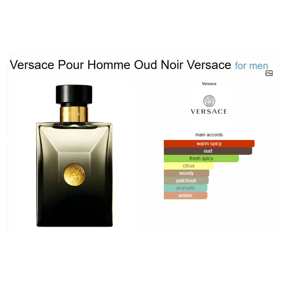 Versace Oud Noir – 100ml - Image 2