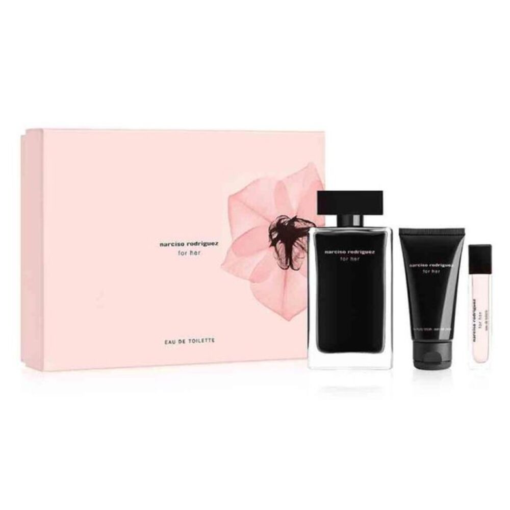Narciso Rodriguez For Her Gift Set (3 Pieces) – EDT