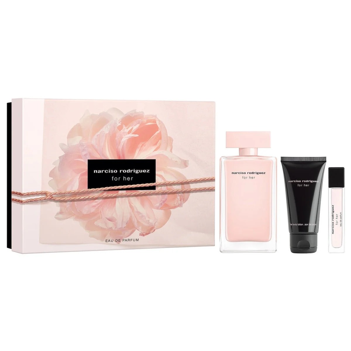 Narciso Rodriguez For Her Gift Set (3 Pieces) – EDP