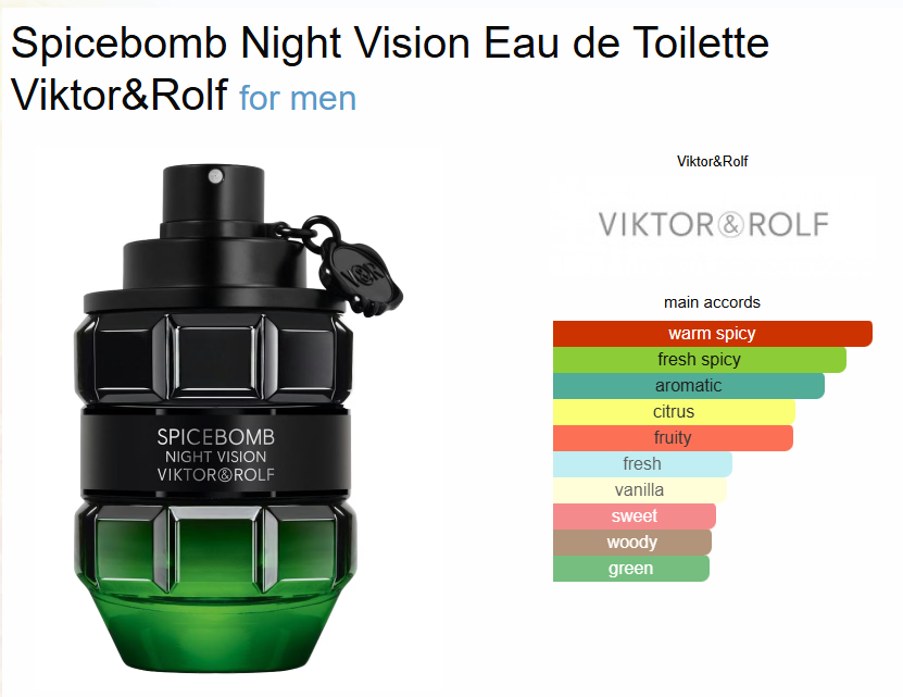 Viktor & Rolf Spicebomb Night Vision Eau de Toilette – 90ml - Image 2