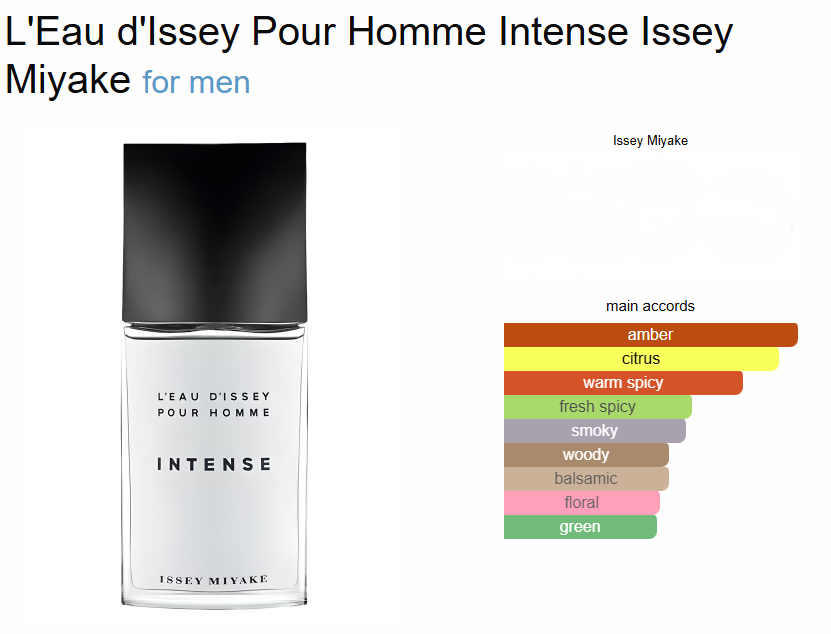 Issey Miyake L’Eau d’Issey Pour Homme Intense Eau de Toilette – 125ml - Image 2